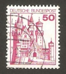 Sellos de Europa - Alemania -  764 A - Castillo de Neuschwanstein