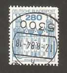Stamps Germany -  975 - Castillo de Ahrensburg