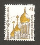 Stamps Germany -  1493 - Iglesia rusa es Wiesbaden