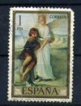 Stamps Spain -  Tobias y el Angel- Rosales