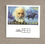 Stamps United States -  Longfellow, poeta