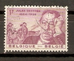 Sellos de Europa - Blgica -  JULES  DESTRÉS