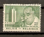 Stamps Belgium -  HENRY  VAN  DE  VELDE