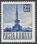 Sellos de Europa - Rumania -  antena de comunicacion
