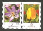 Stamps Germany -  flora