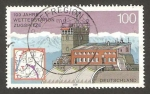 Stamps Germany -  1959 - centº de la estación meteorológica de Zugspitze