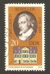 Stamps Germany -  friedrich schiller