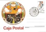 Stamps Spain -  Vuelta Ciclista a España 1989, contra reloj individual