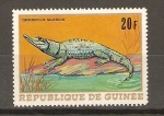 Sellos del Mundo : Africa : Guinea : COCODRILO