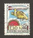 Stamps Czechoslovakia -  dirigibles