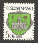 Sellos de Europa - Checoslovaquia -  escudo de bytca