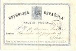 Stamps Spain -  Tarjeta Postal