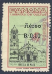 Stamps : America : Panama :  Libertad de cultos  Iglesia de Nata