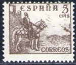 Stamps Spain -  ESPAÑA 1940 916 Sello Nuevo Rodrigo Diaz de Vivar. El Cid 5c