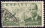 Stamps Spain -  ESPAÑA 1941 945 Sello º Juan de la Cierva y Autogiro 2p
