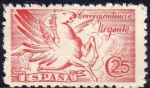 Stamps Europe - Spain -  ESPAÑA 1920 952 Sello Nuevo Urgente Pegaso 25c c/s charnela