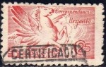 Stamps Spain -  ESPAÑA 1942 952 Sello Pegaso Urgente Usado Espana Spain Espagne Spagna Spanje Spanien 