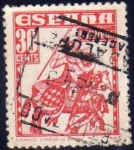 Stamps Spain -  ESPAÑA 1948 1034 Sello Personajes Almirante Bonifaz 30c Usado