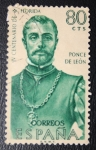 Stamps Spain -  Ponce de León