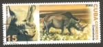 Stamps Cuba -  rinoceronte