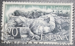 Stamps Spain -  Monasterio de San Pedro de Cardeña