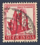 Stamps : Asia : India :  planificacion familiar