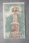 Stamps : Europe : Spain :  Cruz de Roncesvalles - Año Santo Compostelano