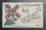 Stamps : Europe : Czechoslovakia :  Intercosmos - Sojuz 28