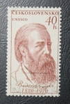 Stamps : Europe : Czechoslovakia :  Bedrich Engels 1820-1970