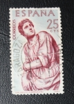 Stamps : Europe : Spain :  San Benito (A.Berruguete)
