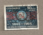 Stamps Colombia -  100 años de cooperación internacional