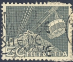 Stamps Switzerland -  teleferico