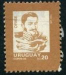 Sellos de America - Uruguay -  Oribe