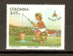 Sellos del Mundo : America : Colombia : PESCADOR