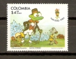 Stamps : America : Colombia :  RANA