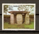 Stamps : America : Colombia :  ARQUEOLOGÍA