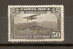 Stamps : America : Costa_Rica :  AEROPLANO