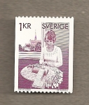 Stamps Europe - Sweden -  Encaje bolillos