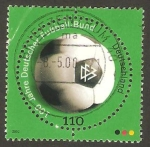 Stamps Germany -  centº de la federación alemana de fútbol