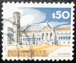 Sellos de Europa - Portugal -  Universidad de Coimbra