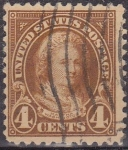 Stamps United States -  USA 1923 Scott 556 Sello Personajes Martha Washington usado Estados Unidos Etats Unis