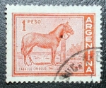 Sellos del Mundo : America : Argentina : Caballo Criollo