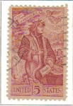 Stamps United States -  USA 1965 Scott 1268 Sello º Poeta Italiano Dante Alighieri (29/05/1265-14/09/1321) Etats Unis Estado