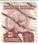 Stamps United States -  USA 1965 Scott 1290 Sello Personaje Frederick Douglass Abolicionista estadounidense usado