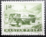 Stamps : Europe : Hungary :  Autobus