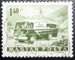Sellos del Mundo : Europa : Hungra : Autobus