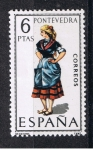 Stamps Spain -  Edifil  1950  Trajes típicos españoles  