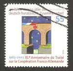 Stamps Germany -  40 anivº del tratado de cooperación franco alemana