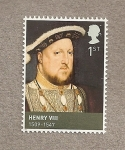 Sellos de Europa - Reino Unido -  Enrique VIII
