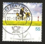 Stamps Germany -  sellos con mensaje